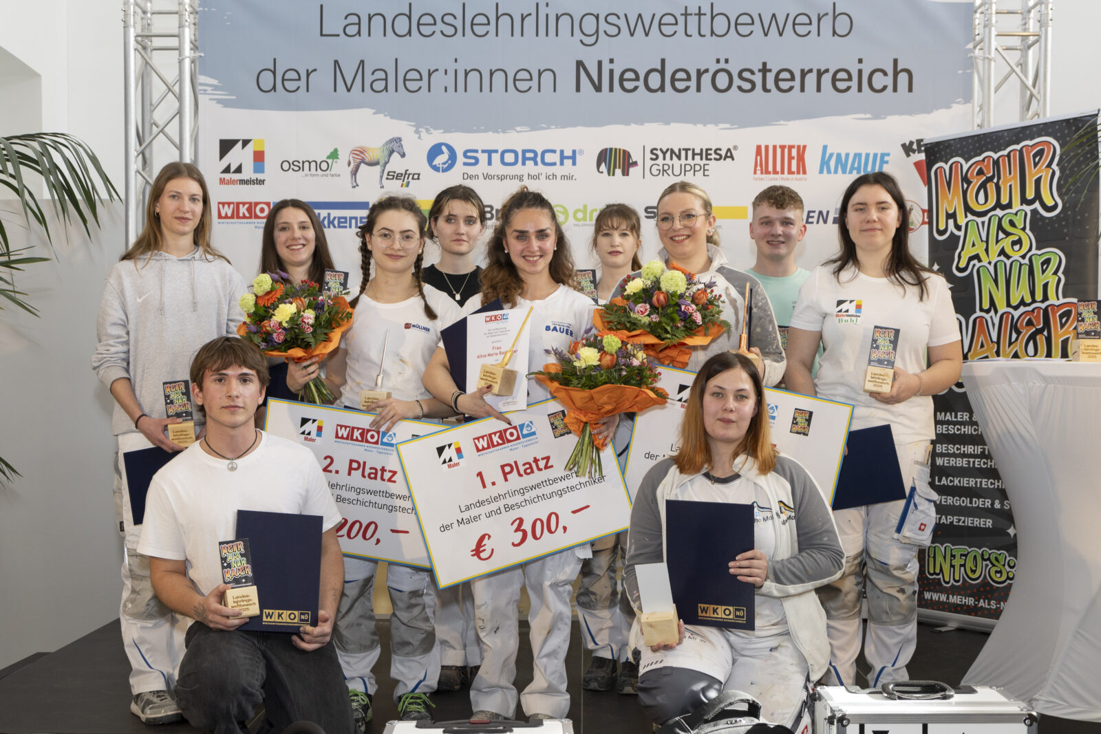 Alle Teilnehmerinnen des Landeslehrlingswettbewerbes