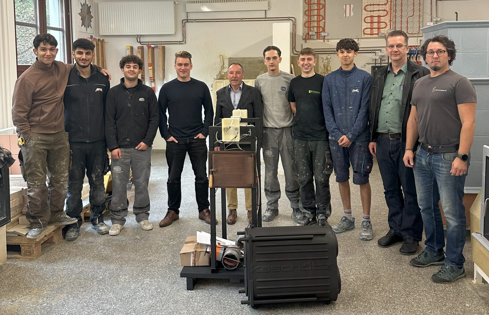 Abbrandsteuerungen der Fa. Kaschütz für die Hafner und Ofenbautechnik